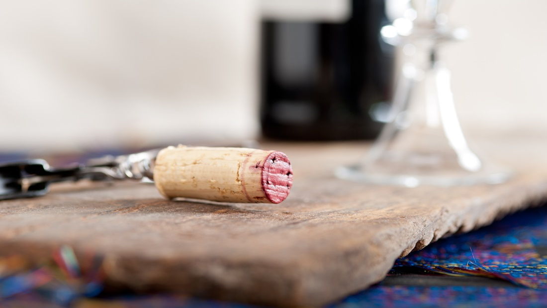 cork of a wine bottle