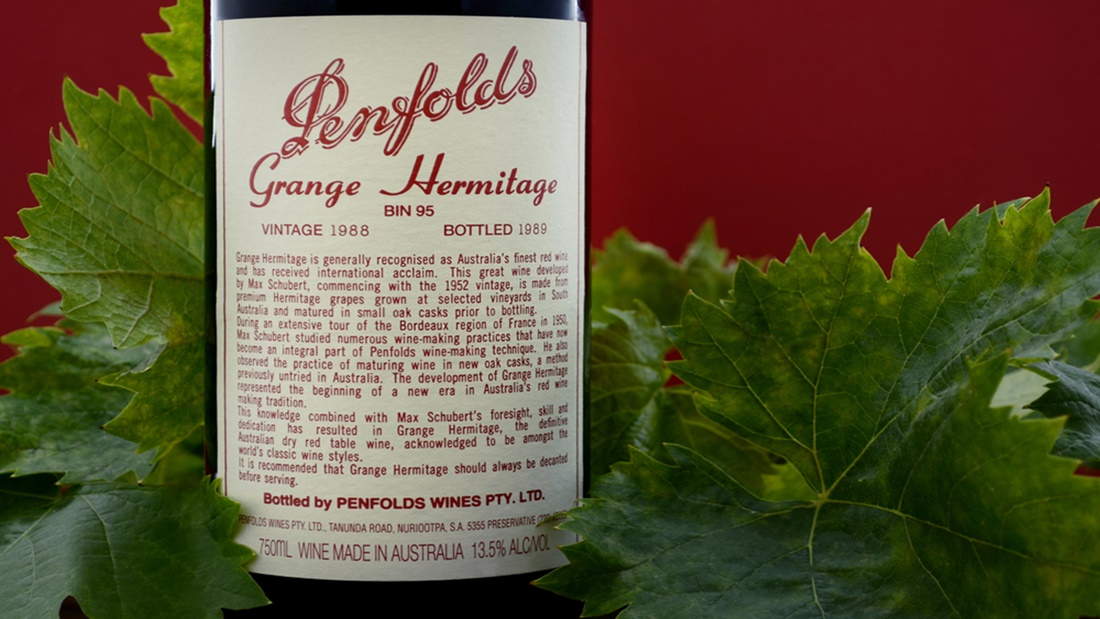 Penfolds vintage wine